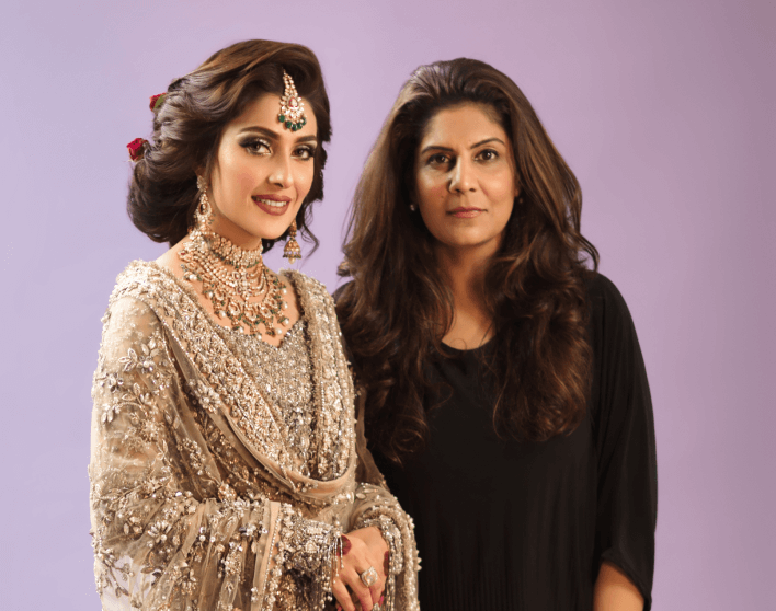 Wedding makeup artist in Lahore bridal transformation by Hifsa Khan Salon